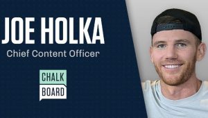 Chalkboard appoints Joe Holka as Chief Content Officer